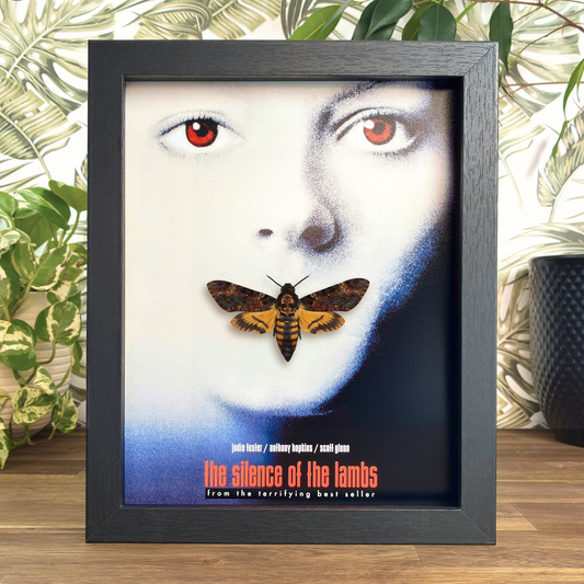 'The Silence of the Lambs' Movie Poster - African Death's-head Hawkmoth